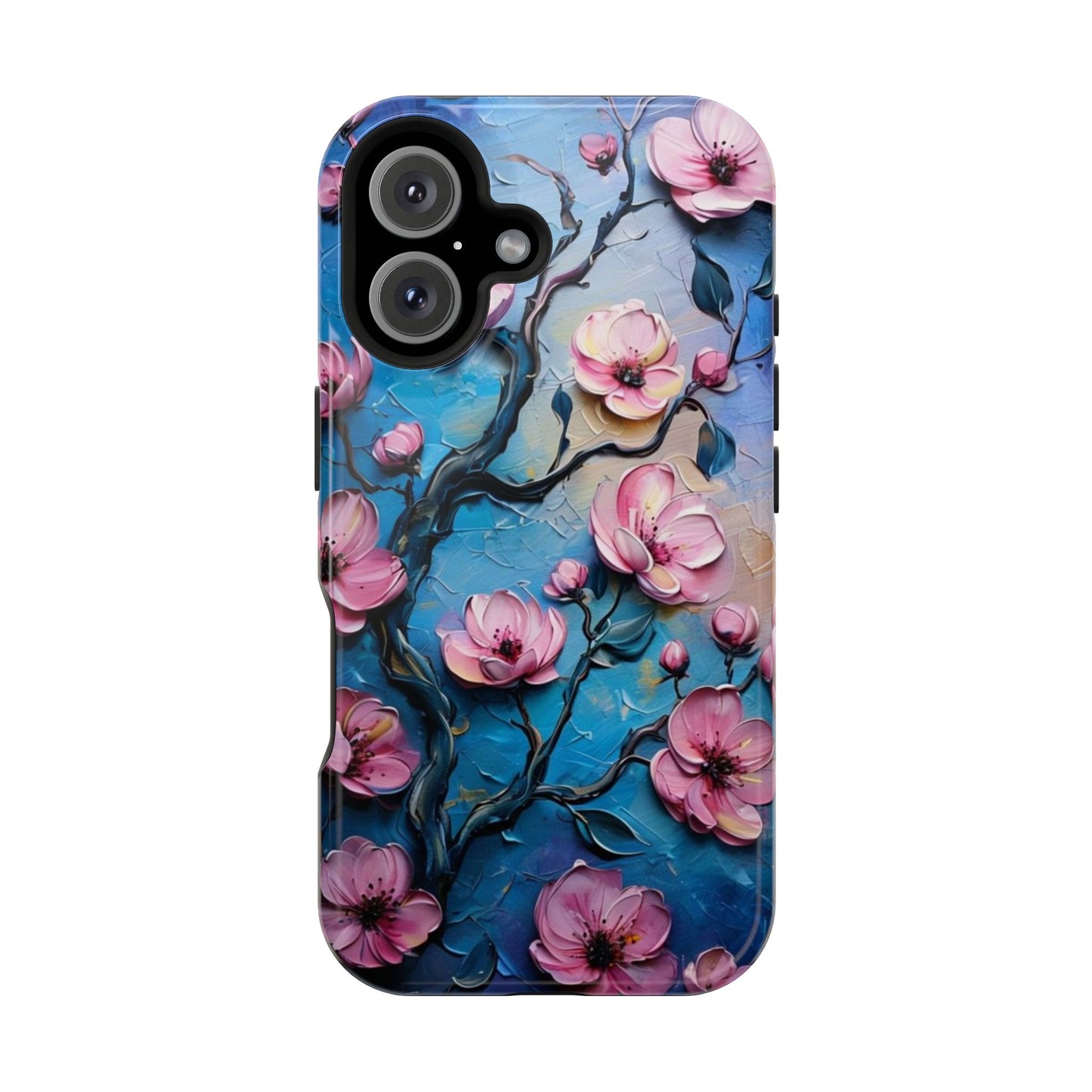 Floral Magnetic Tough Cases - Durable Phone Protection with Artistic Design, Phone Accessories, Gift for Her, Custom Cases,