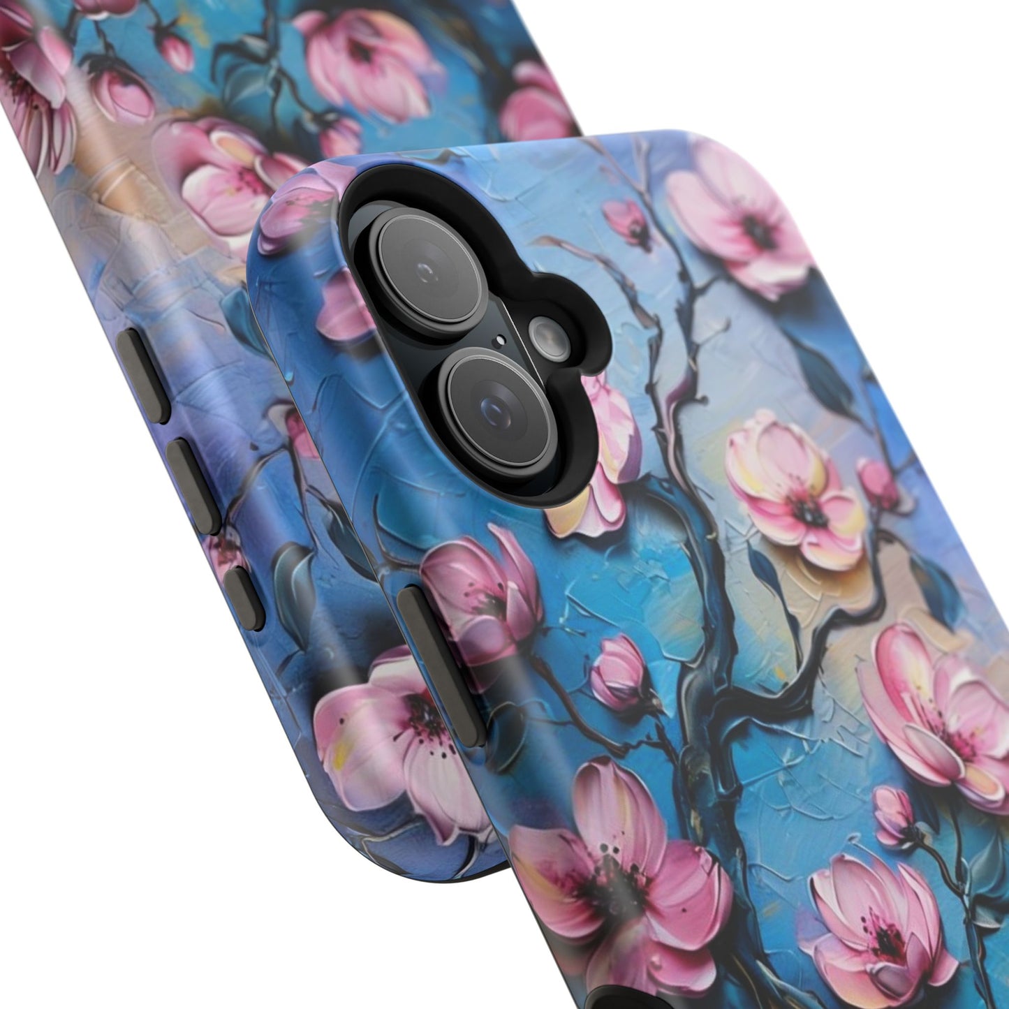 Floral Magnetic Tough Cases - Durable Phone Protection with Artistic Design, Phone Accessories, Gift for Her, Custom Cases,