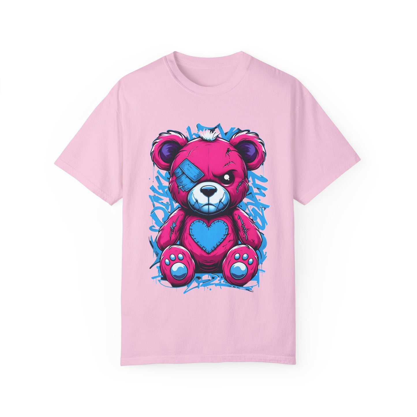 Vintage-Style Bear Graphic T-Shirt for Kids and Adults