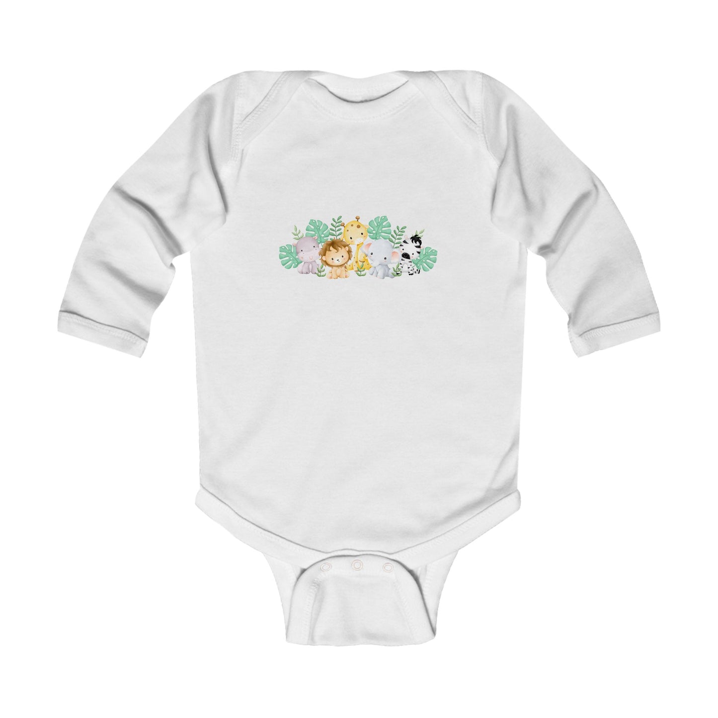 Playful Safari Infant Bodysuit, Cute Baby Outfit, Animal Lover Gift, Newborn Clothing, Baby Shower Gift