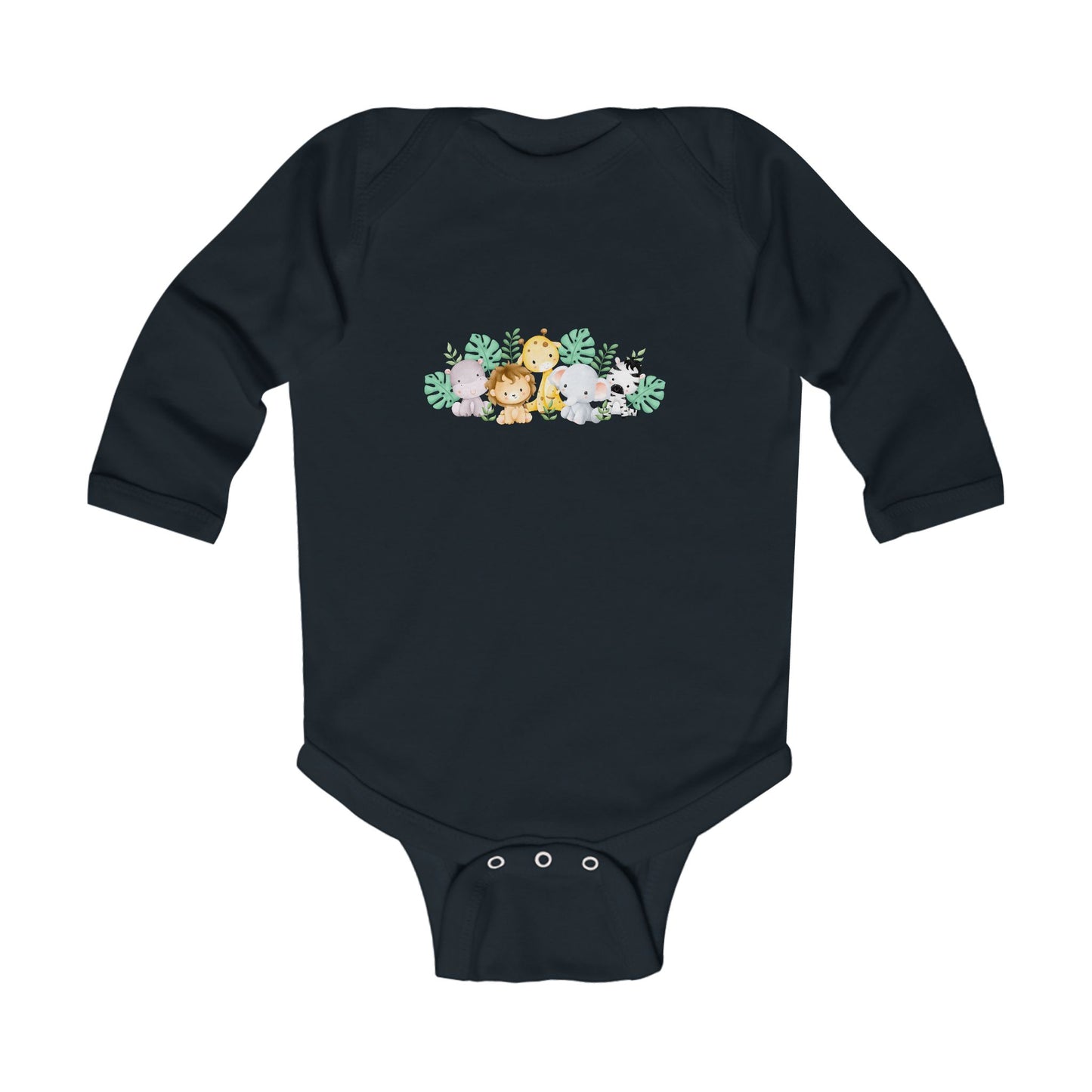 Playful Safari Infant Bodysuit, Cute Baby Outfit, Animal Lover Gift, Newborn Clothing, Baby Shower Gift