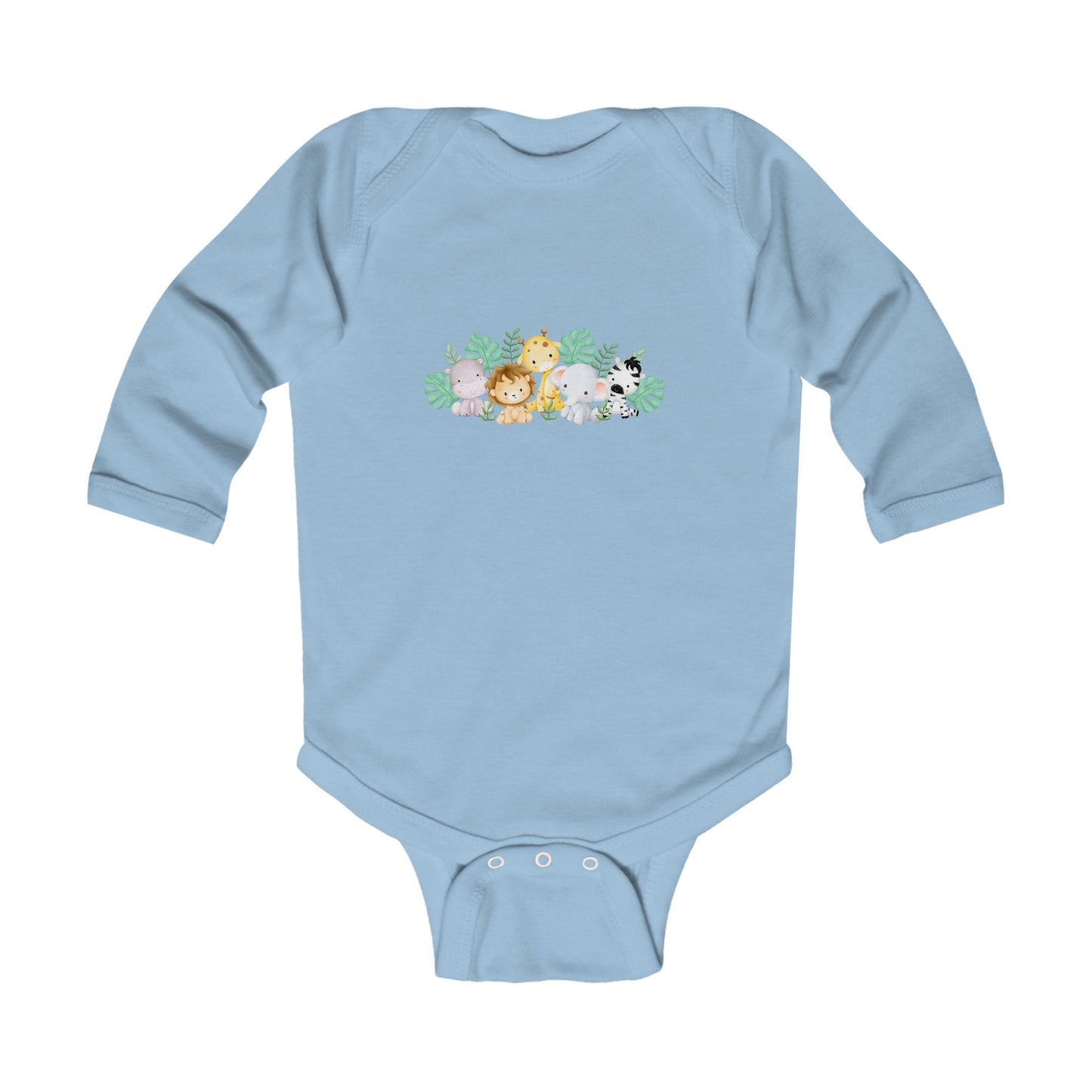 Playful Safari Infant Bodysuit, Cute Baby Outfit, Animal Lover Gift, Newborn Clothing, Baby Shower Gift