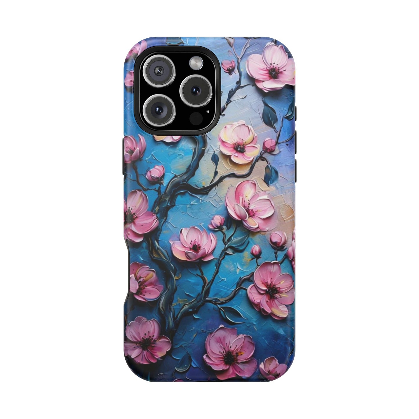 Floral Magnetic Tough Cases - Durable Phone Protection with Artistic Design, Phone Accessories, Gift for Her, Custom Cases,