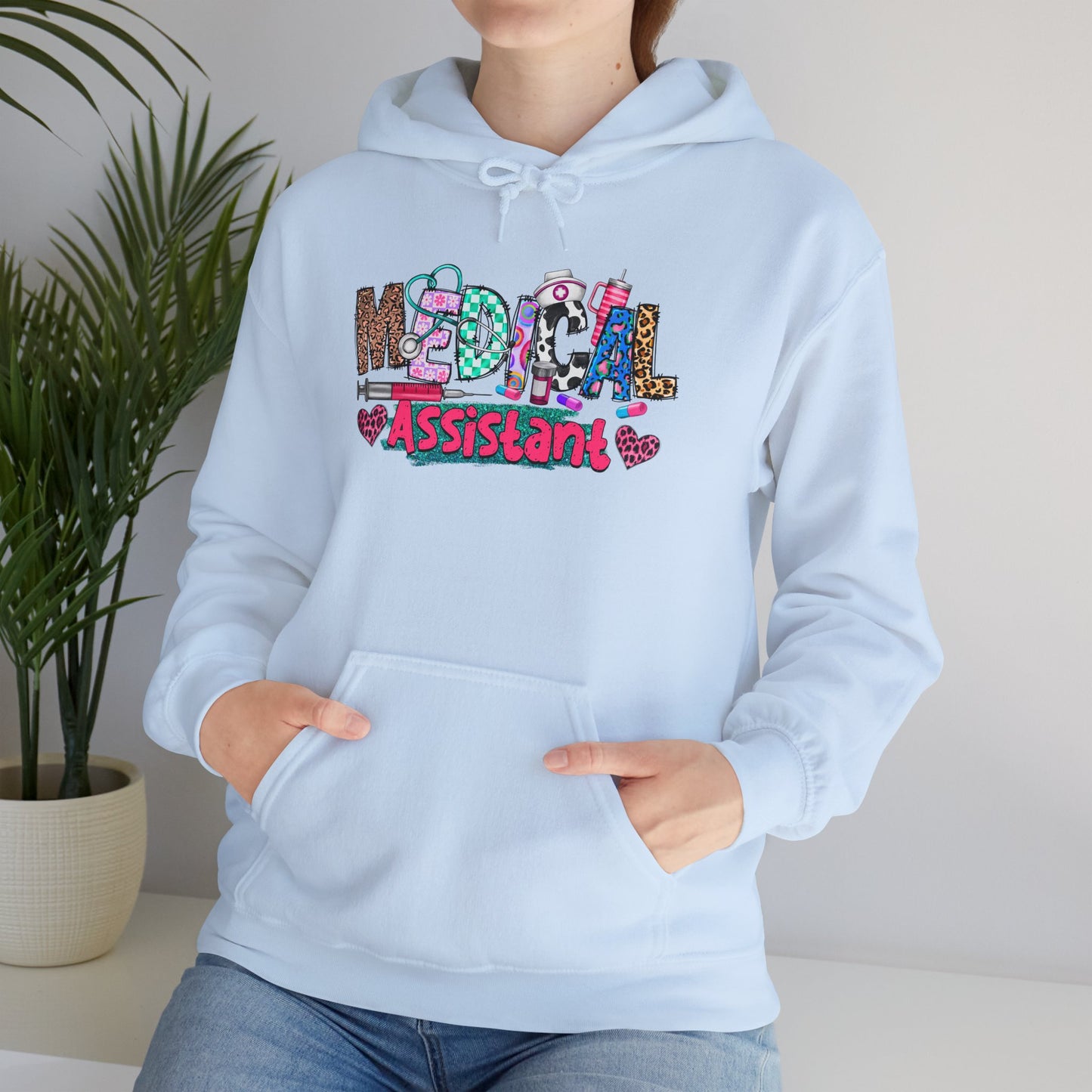 Medical Assistant Unisex Heavy Blend™ Hoodie - Cute and Cozy Sweatshirt for Healthcare Professionals