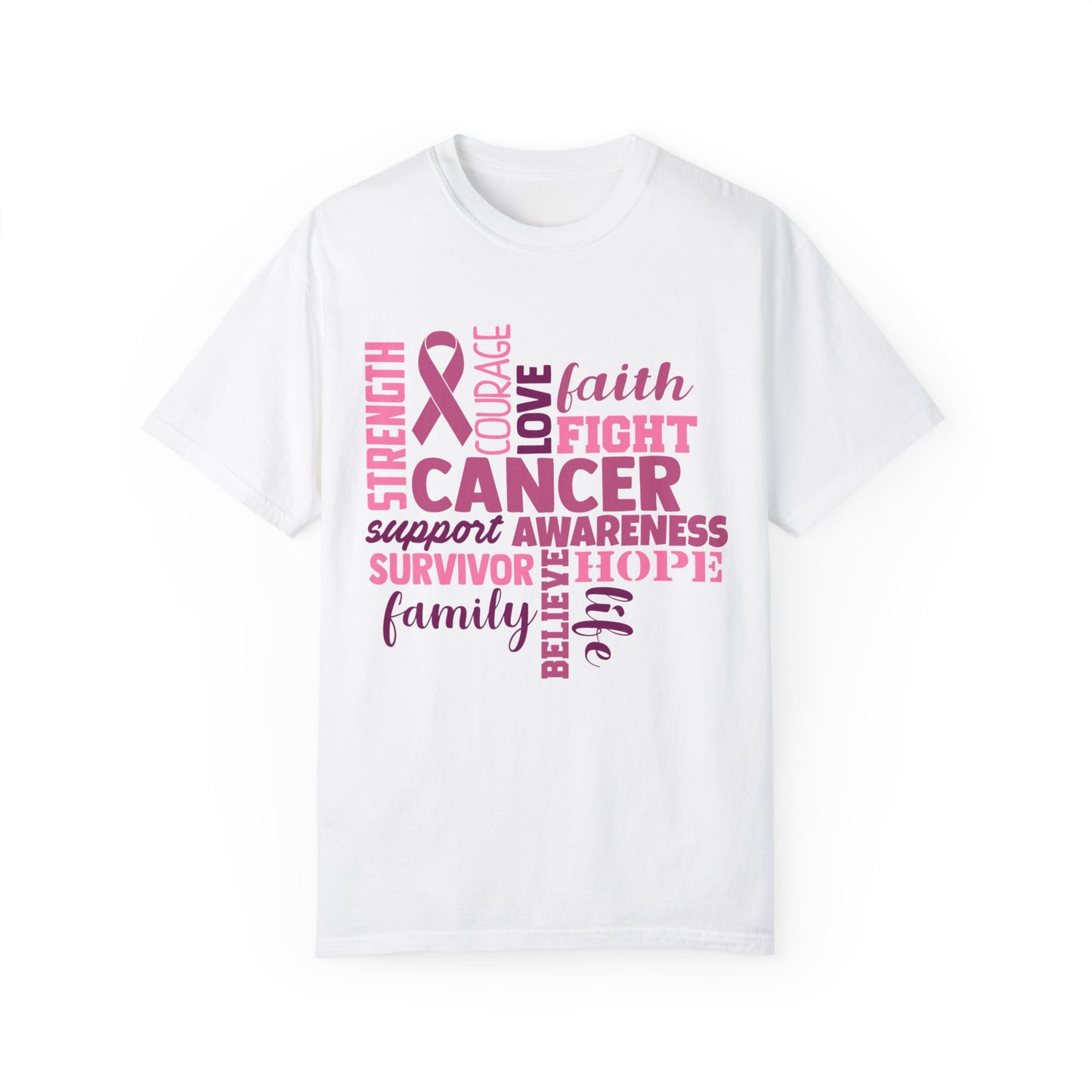 Unisex Cancer Awareness T-Shirt | Strength, Hope & Support