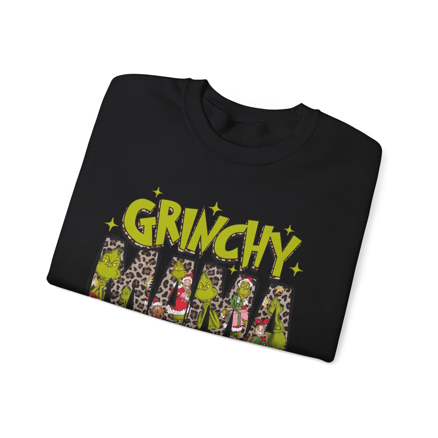 Grinchy Mania Sweatshirt - Holiday Cheer Fashion