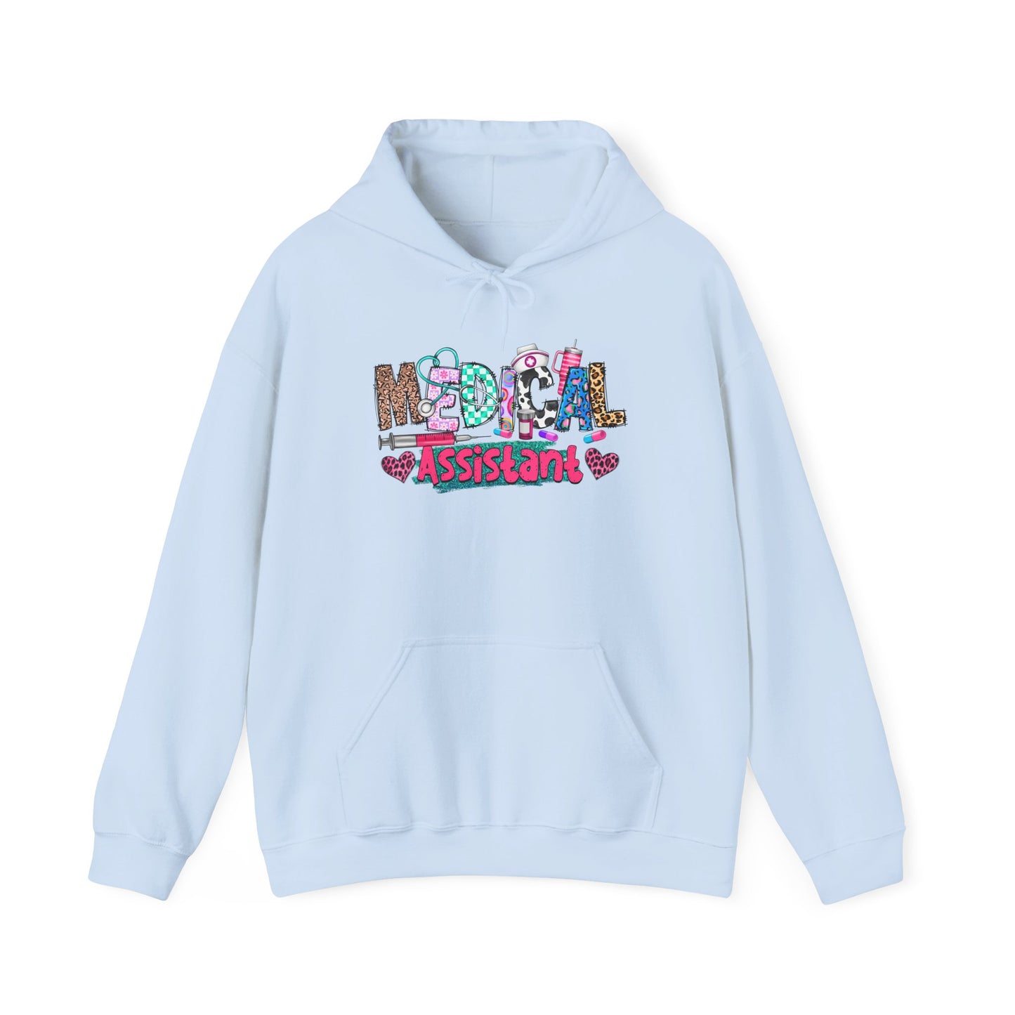 Medical Assistant Unisex Heavy Blend™ Hoodie - Cute and Cozy Sweatshirt for Healthcare Professionals