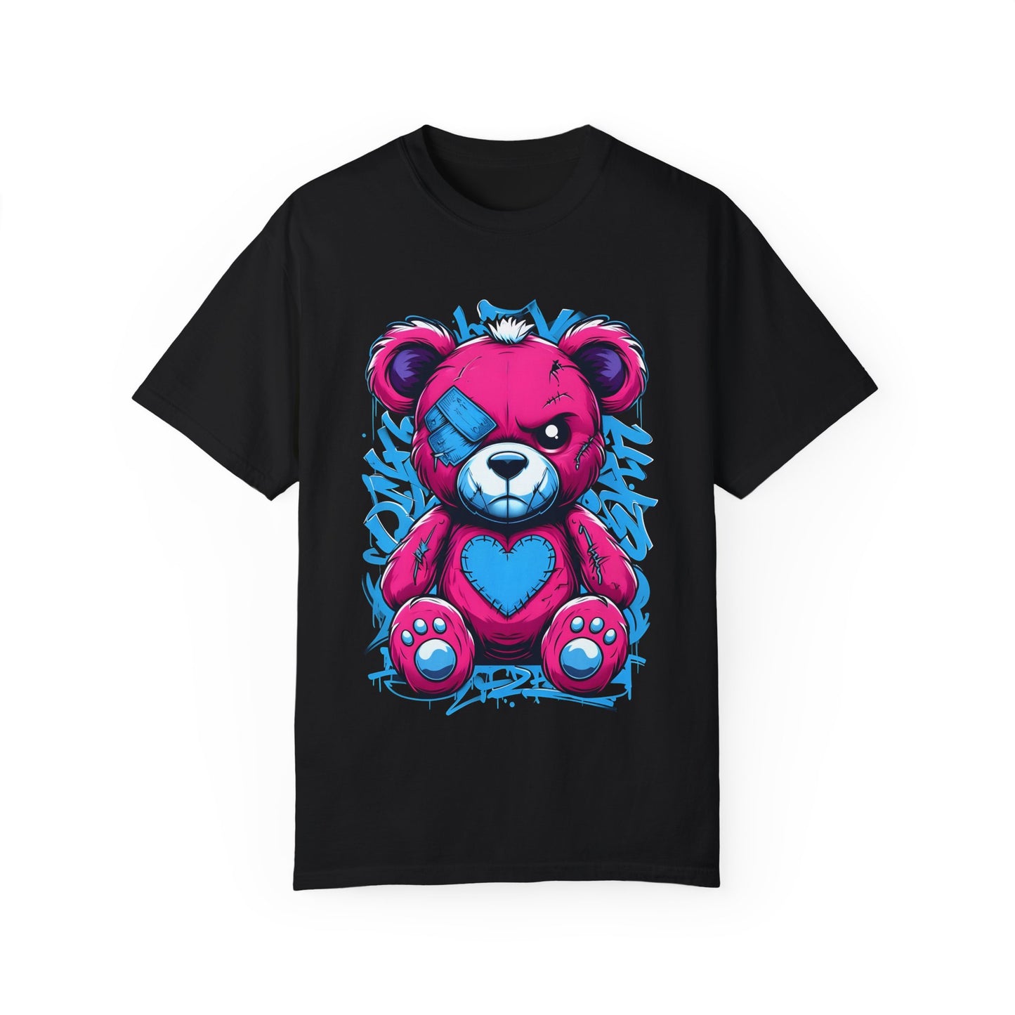 Vintage-Style Bear Graphic T-Shirt for Kids and Adults