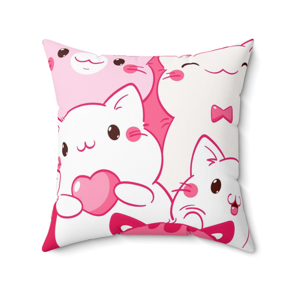 Adorable Cat Themed Fleece Blanket and Pillow - Perfect Gift Set